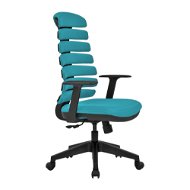 DALENOR Spike HB, textil, modré - Irodai fotel