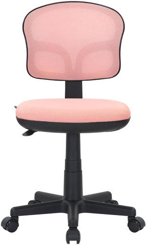 DALENOR Kinderstuhl Honey, Textil, schwarzes Gestell / rosa - Bürostuhl - Hauptbild