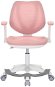 DALENOR Dětská židle Sweety, textil, bílá podnož / růžová - Bürostuhl