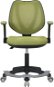 DALENOR Dětská židle Sweety, textil, černá podnož / zelená - Office Chair