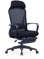 DALENOR Enjoy HB, textil, čierna - Kancelárska stolička