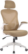 DALENOR Jolly White HB, textil, béžová - Office Chair