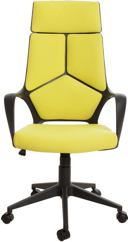 DALENOR Force Black, textil, žluté - Office Armchair - Main image
