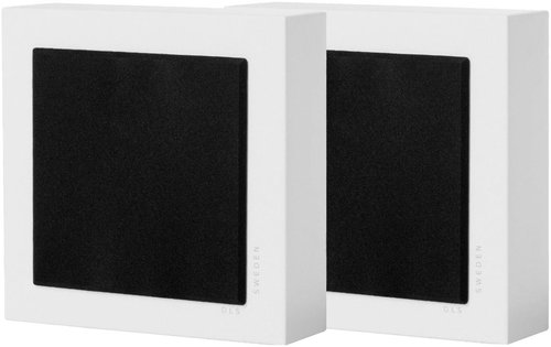 DLS Flatbox Mini Satin White - pair - Speakers - Main image