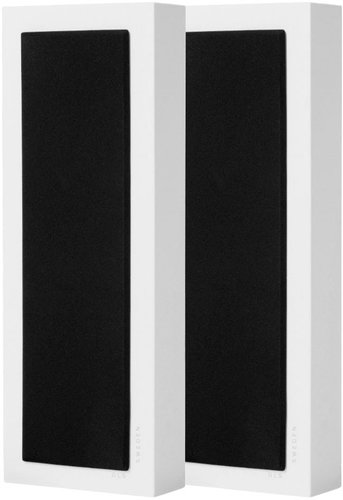 DLS Flatbox Slim Large Satin White - pair - Speakers - Main image