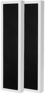 DLS Flatbox XXL Satin White - pair - Speakers