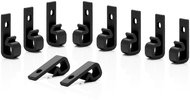 DLTECH Set of black hooks for attaching light chain - 25 pcs - Hooks