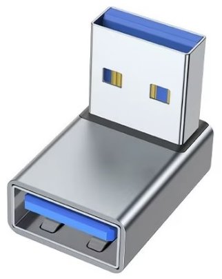 DLTECH 90° USB 3.0 OTG adapter - front - USB Adapter - Main image