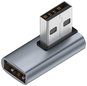 USB Adapter DLTECH 90° USB 3.0 OTG adapter - left - USB adaptér