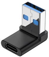 DLTECH 90° USB-A to USB-C 3.0 OTG adapter, 10Gbps - front - Adapter