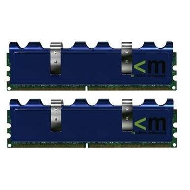 2GB (KIT 2x1GB) DDR2 667MHz PC5300 CL4-4-4-10 MUSHKIN High Performance Series - vhodné pro DualChann - RAM - Main image