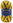 Self-Patterning Yarn for Knitting a Harry Potter Hufflepuff Scarf, 300g