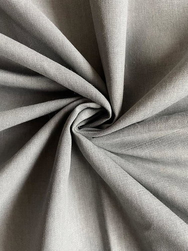Kaptan Cotton tablecloth 140 × 225 cm, dark grey - Tablecloth - Main image