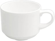 CHURCHILL Alchemy Coffee cup, 206 ml, white, stackable, 24 pcs - Set of Cups