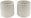 Cup, 300 ml, white, 2 pcs