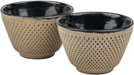BREDEMEIJER Xilin Cast iron tea cups, 100 ml, beige, 2 pcs - Set of Cups