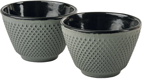 BREDEMEIJER Xilin Cast iron tea cups, 100 ml, green, 2 pcs Main image BREDEMEIJER Xilin Cast iron tea cups, 100 ml, green, 2 pcs - Set of Cups - Main image