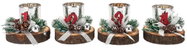 DM Hausfrau Advent candlesticks, set of 4 - Christmas Candlestick