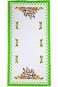 4sleep Velikonoční ubrus 50 × 100 cm - Zajíčci, zelený - Tablecloth