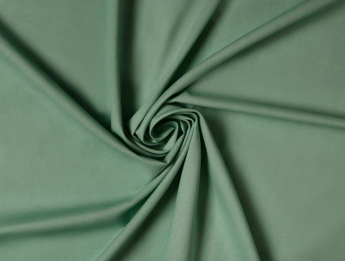 Qualitex Cotton sheet green 150 × 230 cm - Bedsheet - Main image