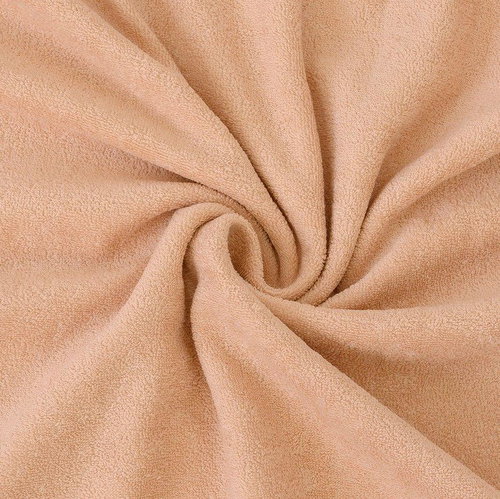 Kvalitex Terry sheet light beige 120 × 200 cm - Bedsheet - Main image