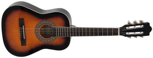 Dimavery AC-303 1/2 Sunburst - Classical Guitar - Main image