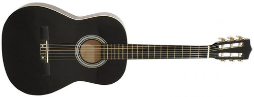 Dimavery AC-303 3/4 Black - Classical Guitar - Main image