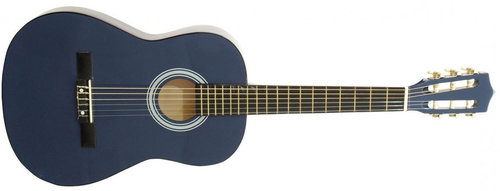 Dimavery AC-303 3/4 Blue - Classical Guitar - Main image