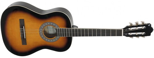Dimavery AC-303 3/4 Sunburst - Classical Guitar - Main image