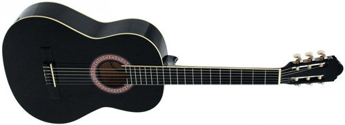 Dimavery AC-303 4/4 Black - Classical Guitar - Main image