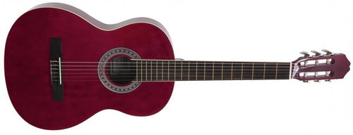 Dimavery AC-303 4/4 Red - Classical Guitar - Main image