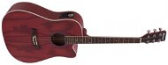 Dimavery JK-510 Dreadnought type, red - Acoustic-Electric Guitar