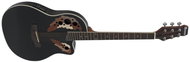 Dimavery OV-500 Ovation type, black - Acoustic-Electric Guitar