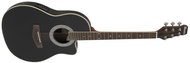 Dimavery RB-300 Ovation type, black - Acoustic-Electric Guitar