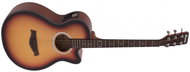 Dimavery AW-400 Folk type, sunburst - Acoustic-Electric Guitar
