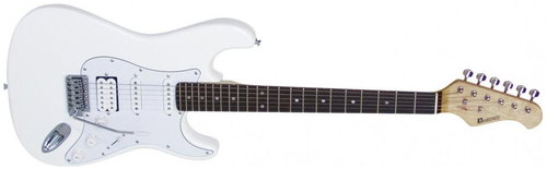 Dimavery ST-312, white - Electric Guitar - Main image