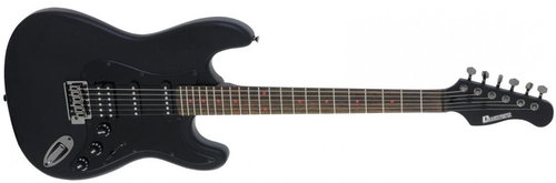 Dimavery ST-312, black matt - Electric Guitar - Main image