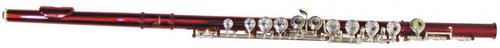 Dimavery QP-10, Red - Western Concert Flute - Main image