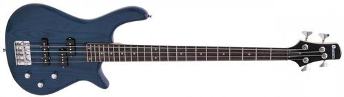 Dimavery SB-321, blue - Bass Guitar - Main image