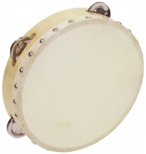 Dimavery DTH-804, tambourine 8" with membrane - Percussion - Main image