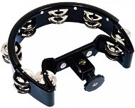 Dimavery tambourine with Hi-Hat stand, black - Percussion