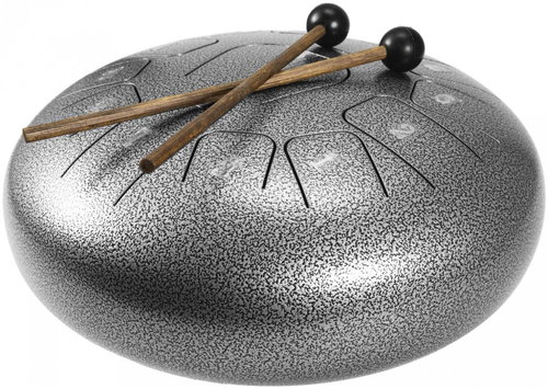 Dimavery TD-12, tongue drum, ezüst - Ütős hangszer - Fő fotó