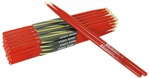 Dimavery DDS-5A, maple, red - Drumsticks - Main image