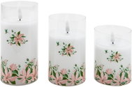 DM Hausfrau LED candles, set of 3, magnolia - LED Candle