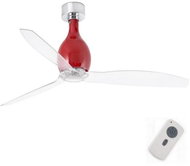 FARO 32029 - Ceiling Fan MINI ETERFAN Red - Fan