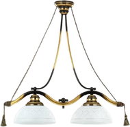 Kemar B/2 - Chandelier BELENA 2xE27/60W/230V - Chandelier