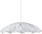 Retractable Cord Chandelier LYRA GLASS 1xE27/60W White - Chandelier