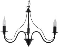 Chandelier on Chain MINERWA 3 3xE14/40W/230V Black - Chandelier