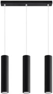 Chandelier on Cable LAGOS 3 3xGU10/40W/230V Black - Chandelier