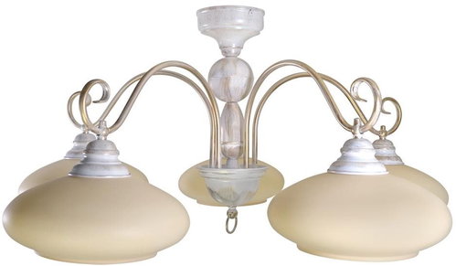 Jupiter 1748 - Mounted Chandelier BOLERO 5xE27/60W/230V - Ceiling Light - Main image